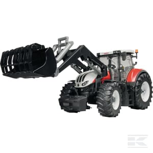 Steyr 6300 Terrus with front loader - U03181