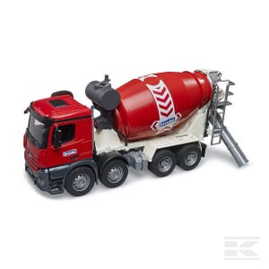 MB Arocs Cement Mixer Truck – 1:16 Scale Construction Vehicle | U03655