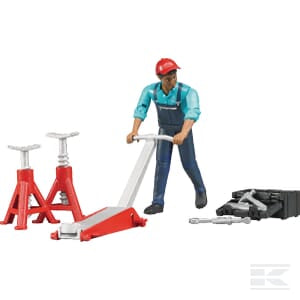 Workshop Figures Set – 1:16 Scale Model for Creative Play | U62100