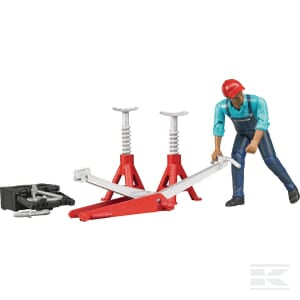 Workshop Figures Set – 1:16 Scale Model for Creative Play | U62100