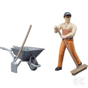 Figure Set Street Cleaner – 1:16 Scale Model | U62130