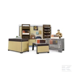 UPS Store Playset – Realistic Delivery & Logistics Toy | U62250