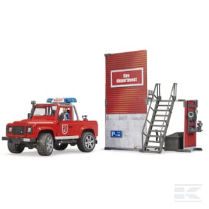 Fire department with Land Rover - U62701