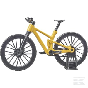 Mountain bike with cyclist - U63111