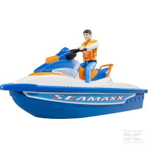 Water Scooter with Driver – 1:16 Scale Adventure Playset | U63150