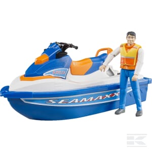 Water Scooter with Driver – 1:16 Scale Adventure Playset | U63150