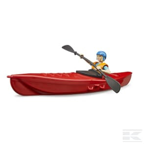 Kayak with kayaker - U63155