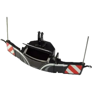 Universal Hobbies Tractor Bumper Black 1:32 Scale – UH5372