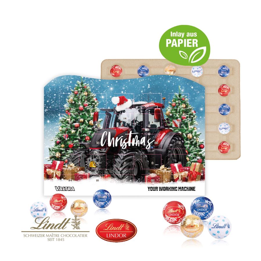 Valtra Advent Calendar 2026 – Limited Edition with 24 Lindt Milk Chocolates - V42709906