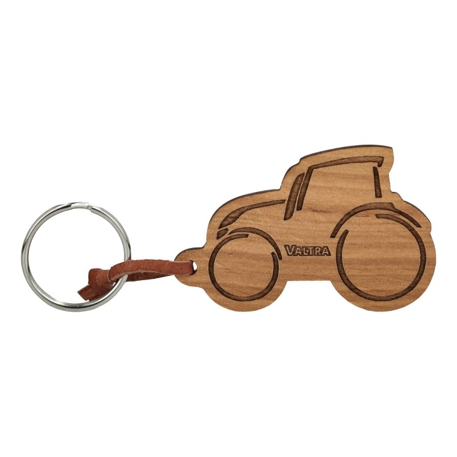 Valtra Wooden Key Ring – Genuine Finnish Wood, Made in Finland – V42804070