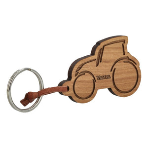 Valtra Wooden Key Ring – Genuine Finnish Wood, Made in Finland – V42804070