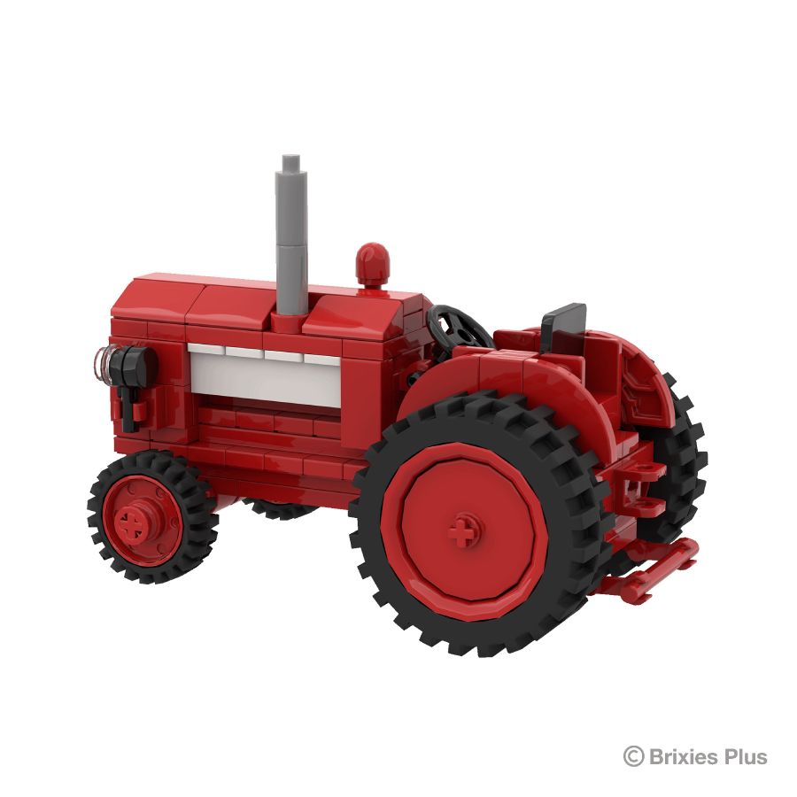 Valtra Valmet 565 Oldtimer Brixies Plus Tractor Building Set – 142 Pieces – V42805030