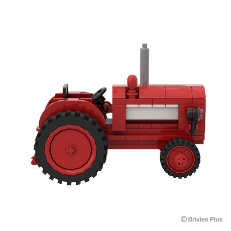 Valtra Valmet 565 Oldtimer Brixies Plus Tractor Building Set – 142 Pieces – V42805030