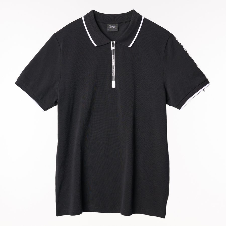 Valtra Unlimited Cotton Piqué Polo Shirt – Black - V428082