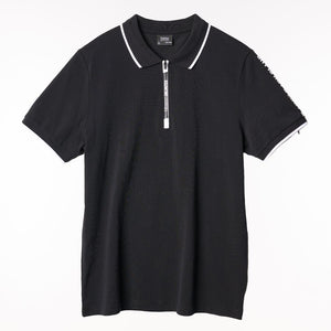 Valtra Unlimited Cotton Piqué Polo Shirt – Black - V428082