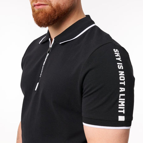 Valtra Unlimited Cotton Piqué Polo Shirt – Black - V428082