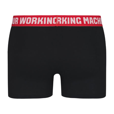 Valtra Boxer Shorts – Black Cotton Stretch Underwear (2-Pack) – V428083