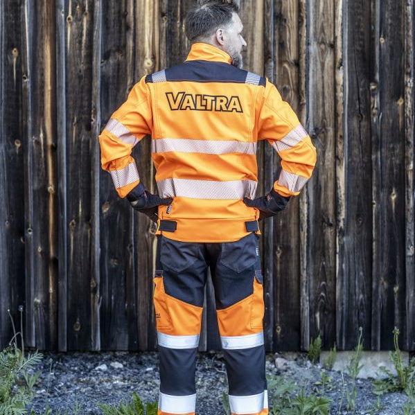 Valtra High-Visibility Class 3 Work Jacket – Orange/Black - V4280920