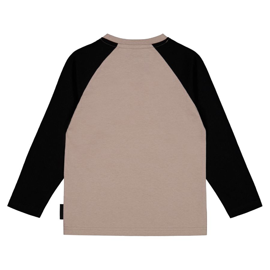 Valtra Kids' Two-Tone Long Sleeve Tractor T-Shirt – Black & Light Grey – V4281081