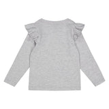Valtra Girls' Grey Long Sleeve Tractor T-Shirt – 100% Cotton – V4281091