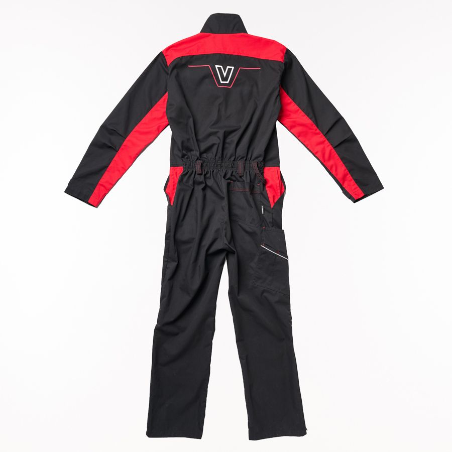 Valtra Work Overall Black & Red - V4281100