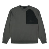 Valtra Two Tone Sweatshirt – Grey & Black Cotton Workwear – V4281101