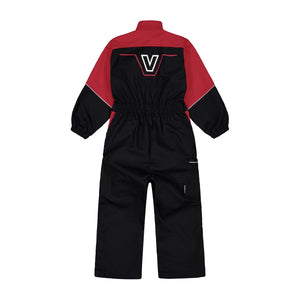 Valtra Kids Summer Workwear Overalls Black & Red - V42810090