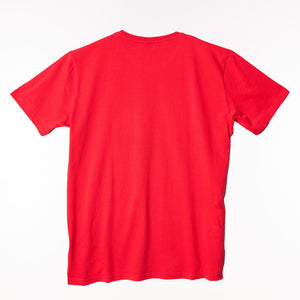 Valtra Red Cotton T-Shirt with Vintage Tractor Print - V4281120
