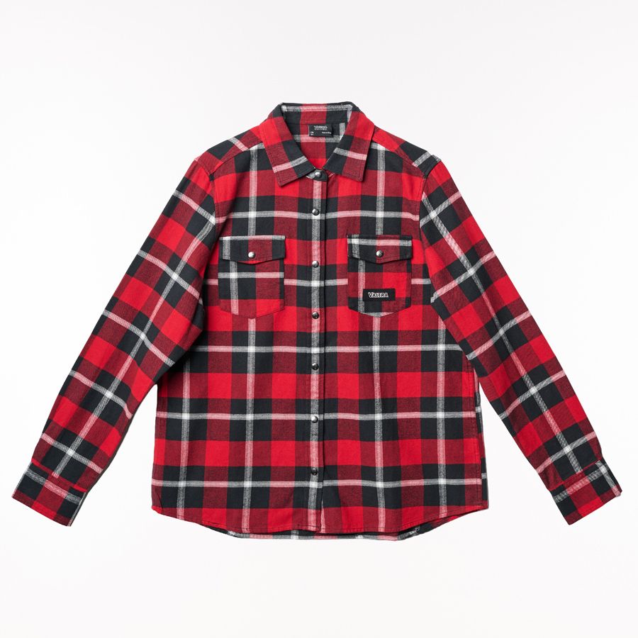 Valtra Ladies' Soft-Brushed Cotton Flannel Shirt - V4281161