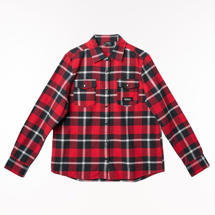 Valtra Ladies' Soft-Brushed Cotton Flannel Shirt - V4281161