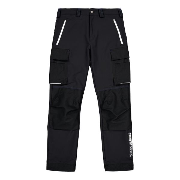 Valtra Black High-Vis Work Trousers – product view 1