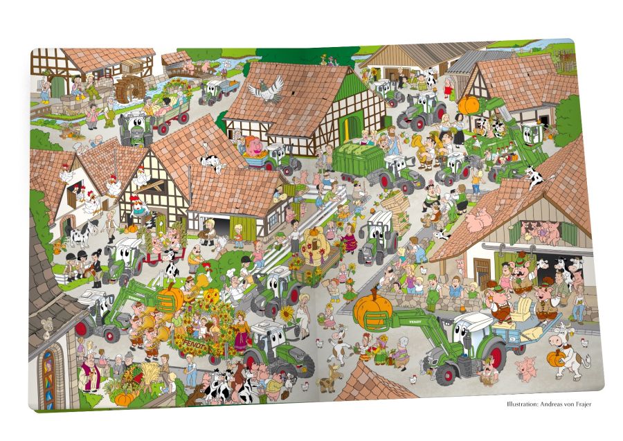 Fendt Hidden Object Picture Book 20 Pages - X991021058000