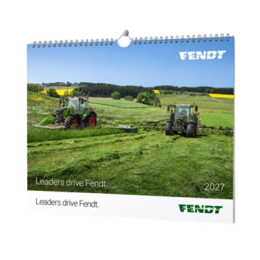 Fendt Wall Calendar – 49 x 38 cm, 4 Languages | X991005091000