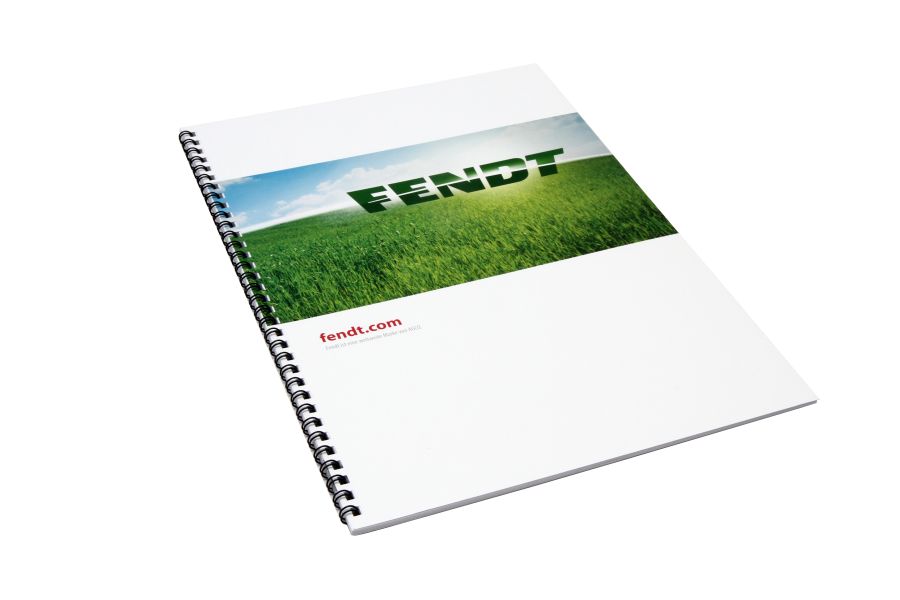 Fendt College-Block DIN A4 Spiral Notebook Official Merchandise | X991005551000