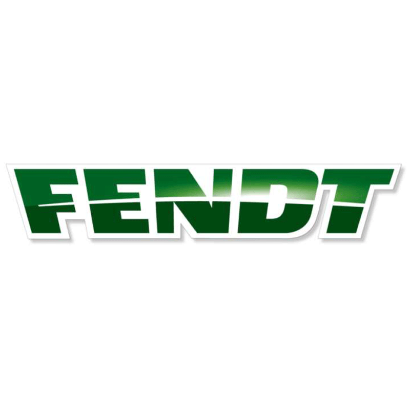 Fendt Logo Sticker Full-Colour Durable PVC Official Merchandise | X991006425000