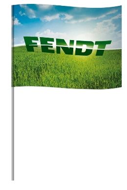 Fendt Paper Flag Lightweight Event Display Accessory | X991006432000