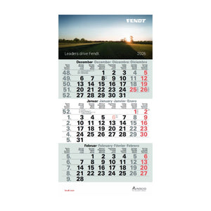Fendt Table Calendar 2026 - X991021006000