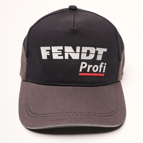 Fendt Profi Cap – Black & Anthracite Adjustable Cotton Cap | X991023058000