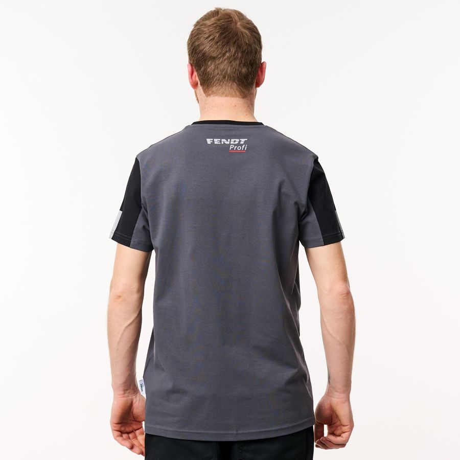 Fendt Profi T-Shirt Grey/Black – Sporty & Comfortable | X99102306C