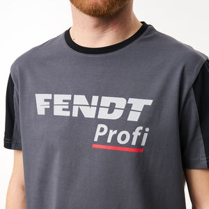 Fendt Profi T-Shirt Grey/Black – Sporty & Comfortable | X99102306C