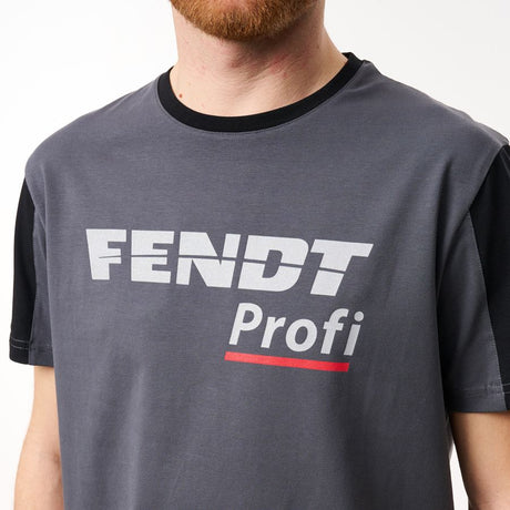 Fendt Profi T-Shirt Grey/Black – Sporty & Comfortable | X99102306C