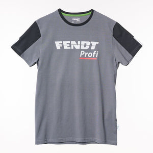 Fendt Profi T-Shirt Grey/Black – Sporty & Comfortable | X99102306C
