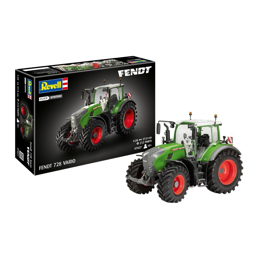 Fendt 728 Vario Revell 1:24 Building Set Easy Click X991024006000