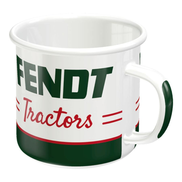 Fendt Outdoor Enamel Mug 360ml – Leaders Drive Fendt | X991025208000