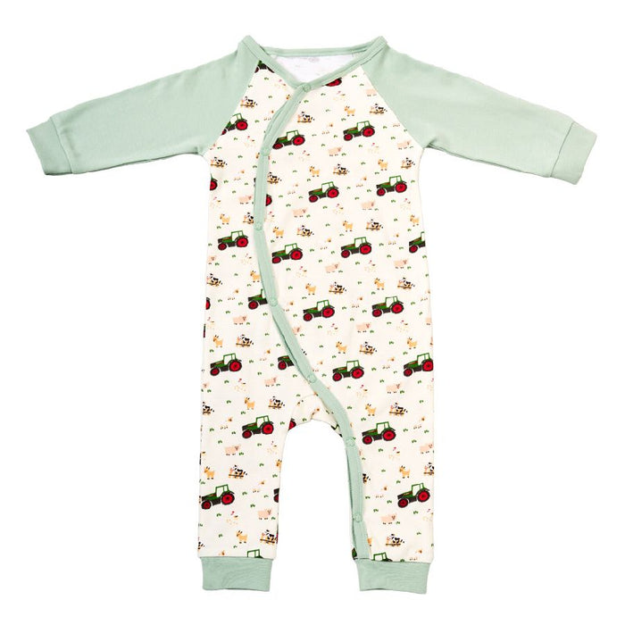 Fendt Baby Cotton Romper with All-Over Print | X99102512