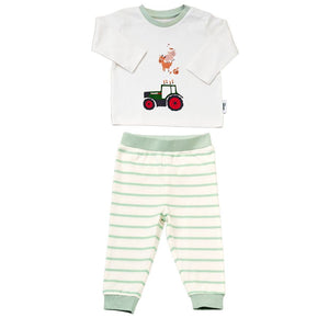 Fendt Baby Cotton Pyjamas Tractor & Animal Print X991025123