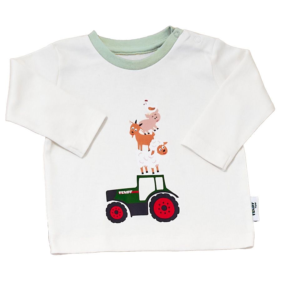 Fendt Baby Cotton Pyjamas Tractor & Animal Print X991025123