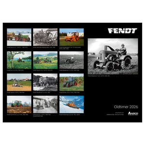 Fendt Oldtimer Tractor Calendar 2026 Limited Edition Collectible | X991025127000