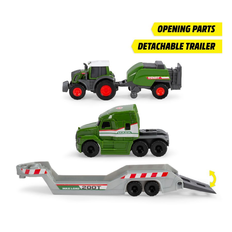 Fendt Micro Farm Truck Set with Baler & Trailer – X991025130000