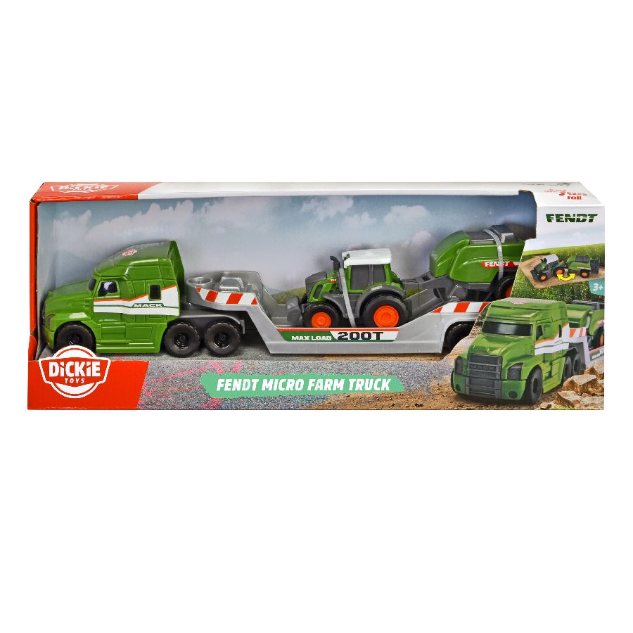 Fendt Micro Farm Truck Set with Baler & Trailer – X991025130000